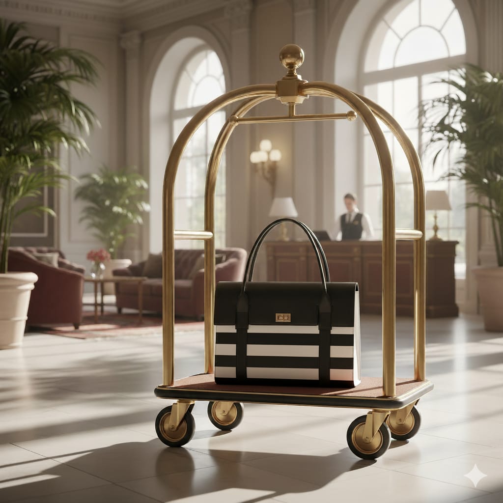 The Monochrome Vogue Satchel