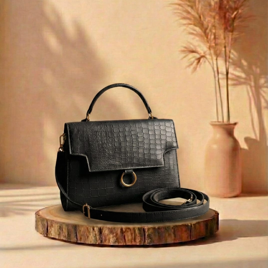 The Emerald Halo Satchel