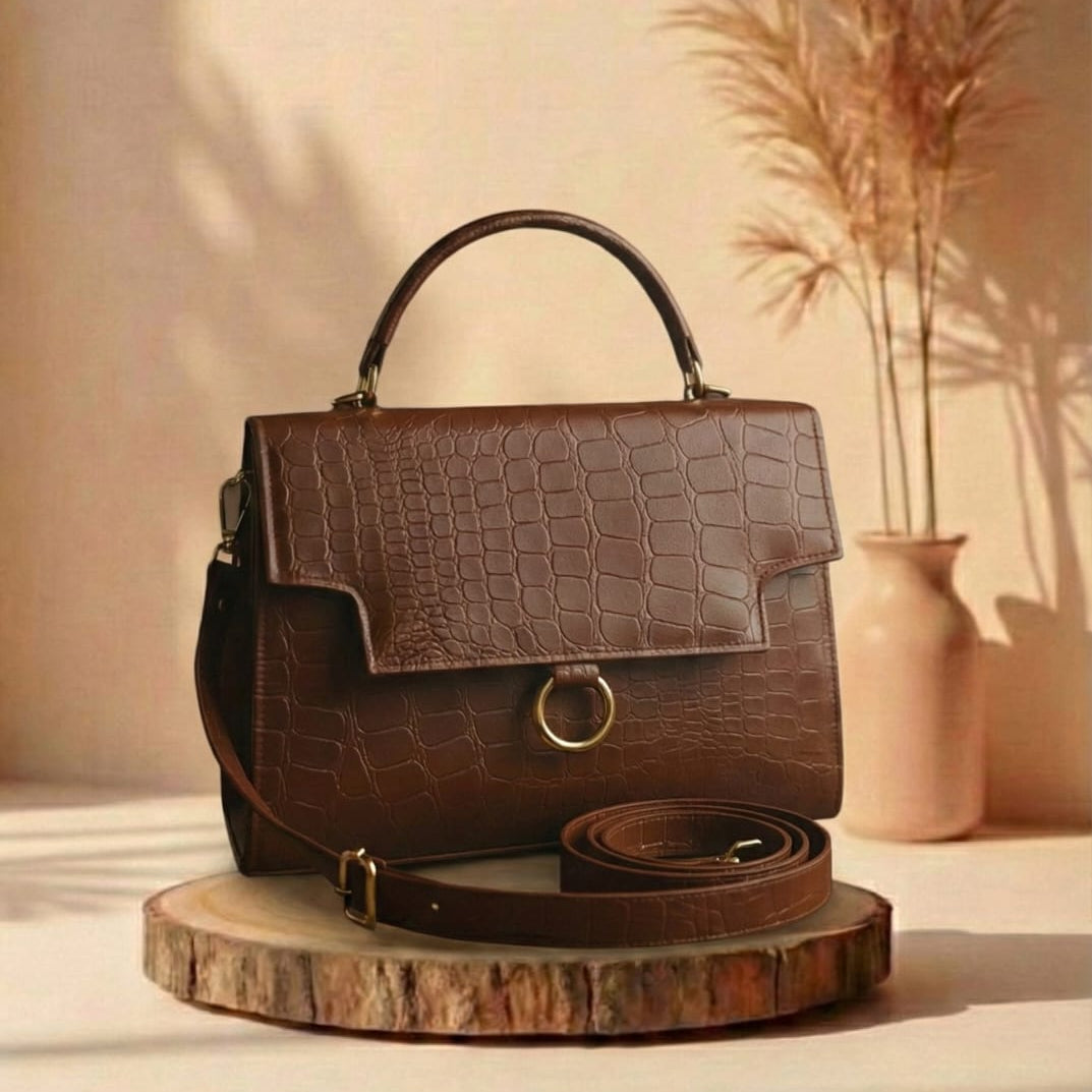 The Emerald Halo Satchel