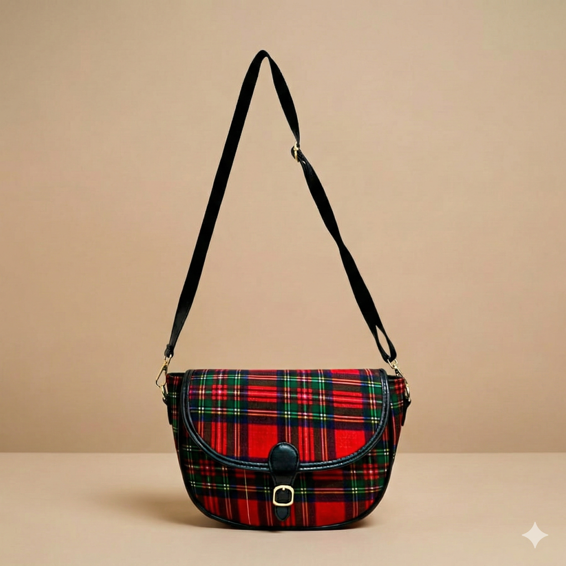 The Rustic Buckle Saddle red 1