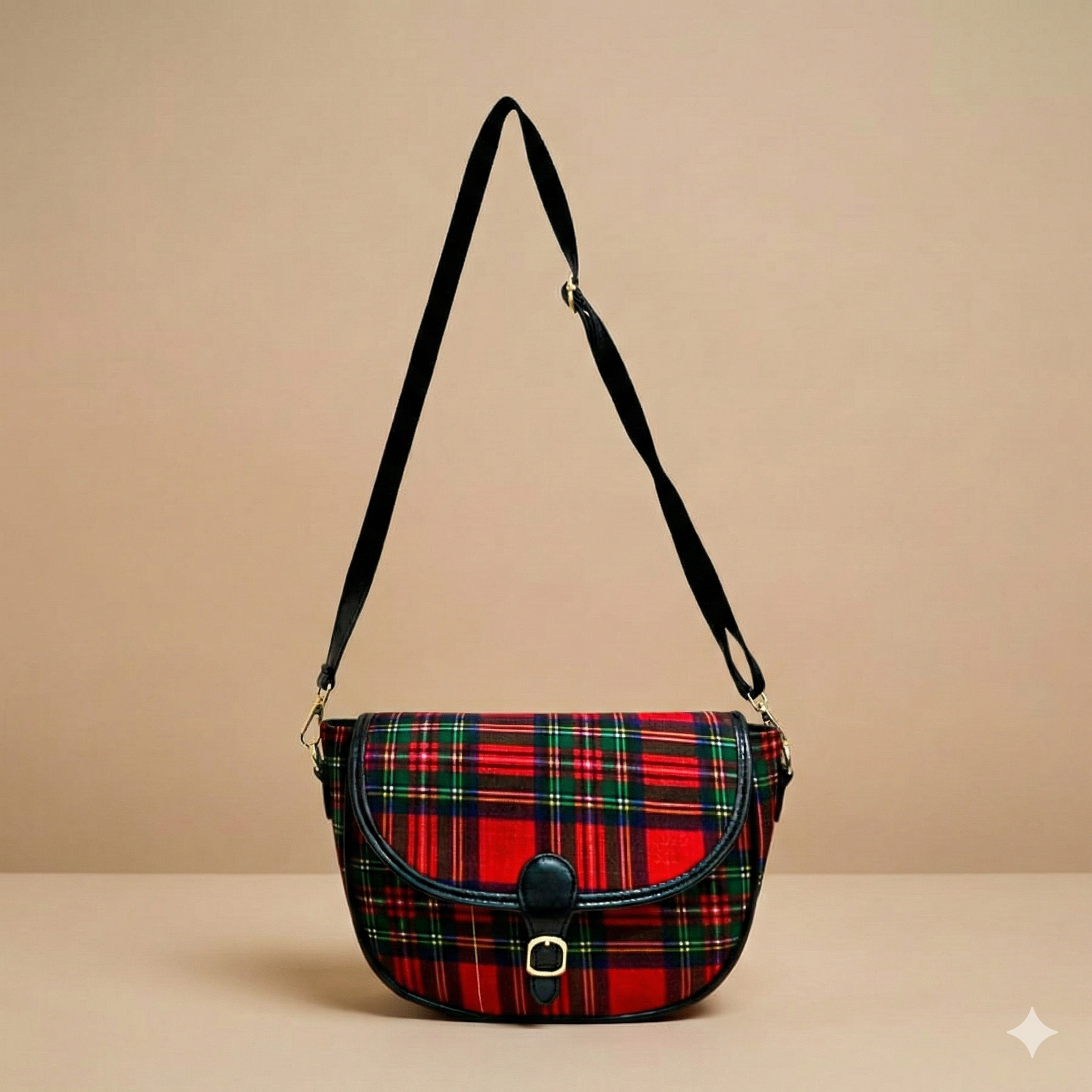 The Rustic Buckle Saddle red 1