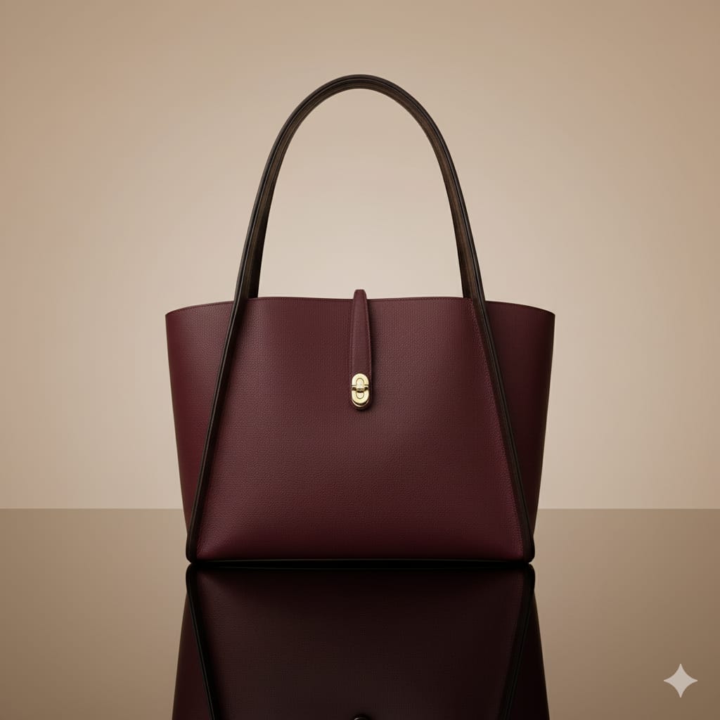 The Burgundy Bliss Tote